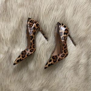 STEVE MADDEN VALA-LEOPARD PUMP SIZE 10.0
